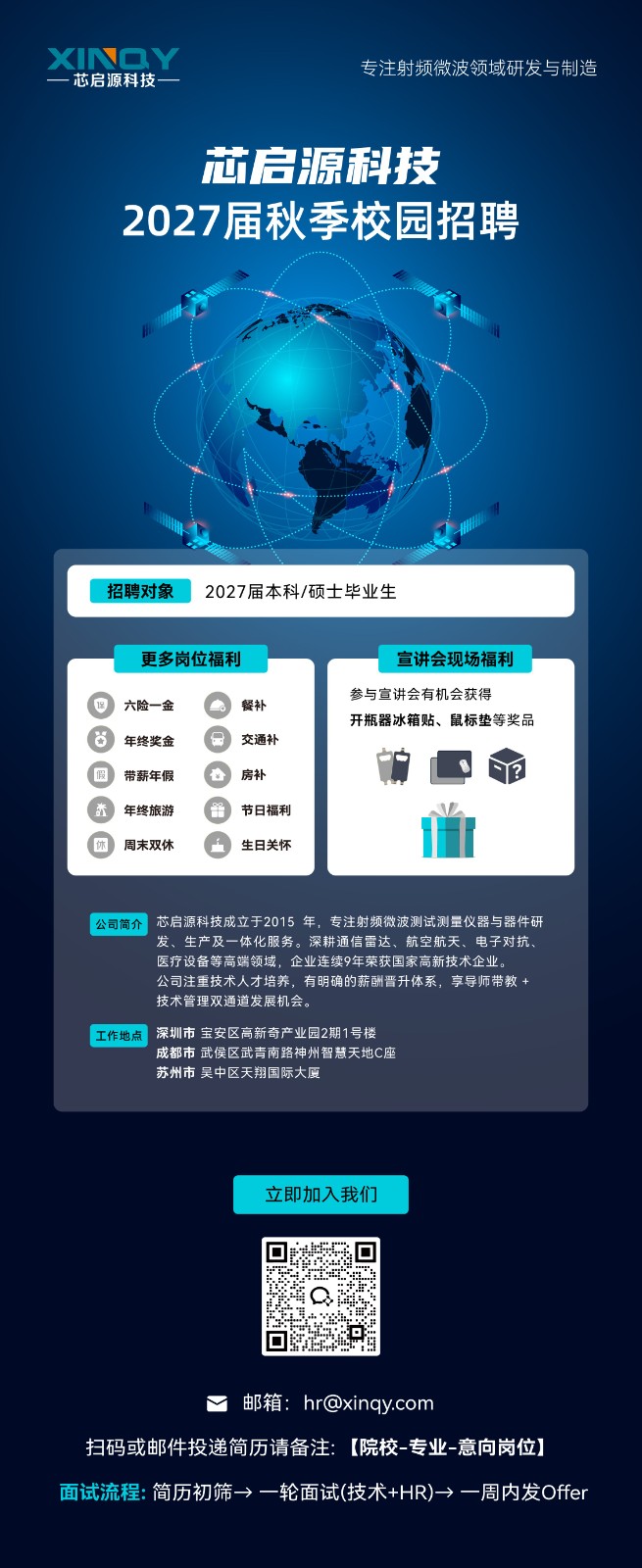 2027届秋招 | 芯启源科技校园招聘正式启动